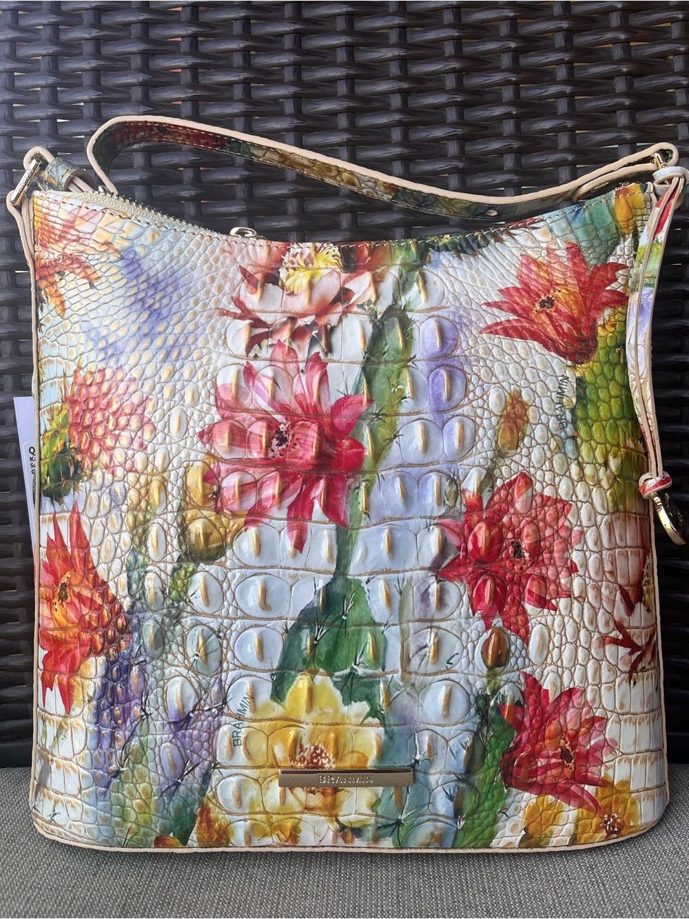 NWT Brahmin KATIE in SUCCULENT BLOOM Crossbody